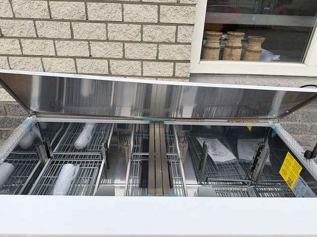 Polar ongebruikt - saladekoeling - koelwerkbank - afbeelding 3 van  4