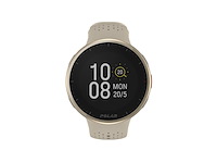 Polar pacer pro geavanceerd gps hardloophorloge gold dust - afbeelding 2 van  3