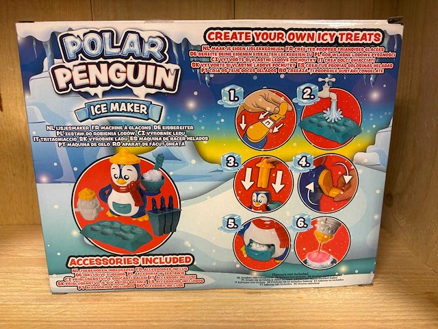 Polar pinguin ijs maker (162x) - afbeelding 2 van  2