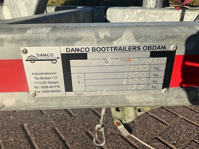 Polaris / damco - 770 deluxe - motorjacht inclusief trailer - afbeelding 26 van  39