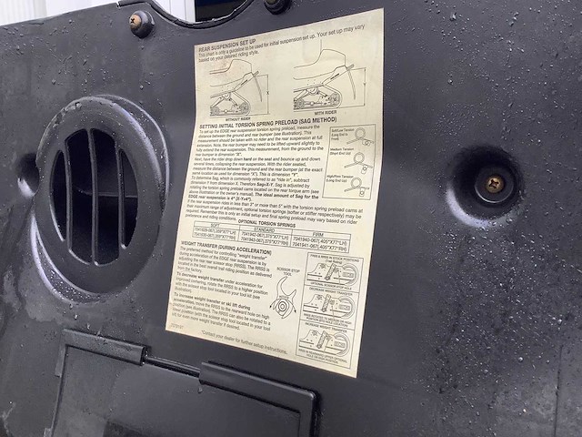Polaris edge 550 fan cooled sneeuwscooter - afbeelding 5 van  15