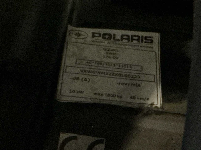 Polaris goupil g4 utility tractor - afbeelding 11 van  28