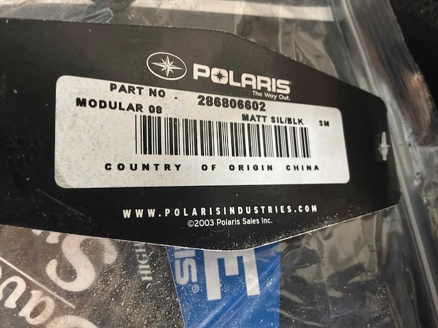 Polaris pure motorhelm (2x) - afbeelding 6 van  10