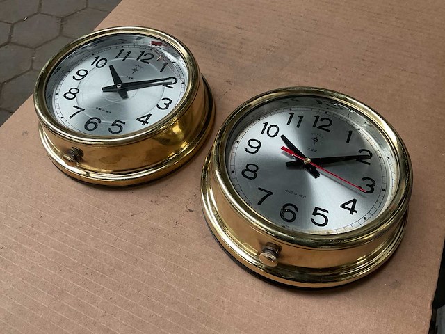 Polaris vintage marine klok - afbeelding 2 van  3