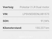 Polestar 2 long range dual motor 78 kwh 408pk 2022 (origineel-nl), p-534-vs - afbeelding 13 van  33