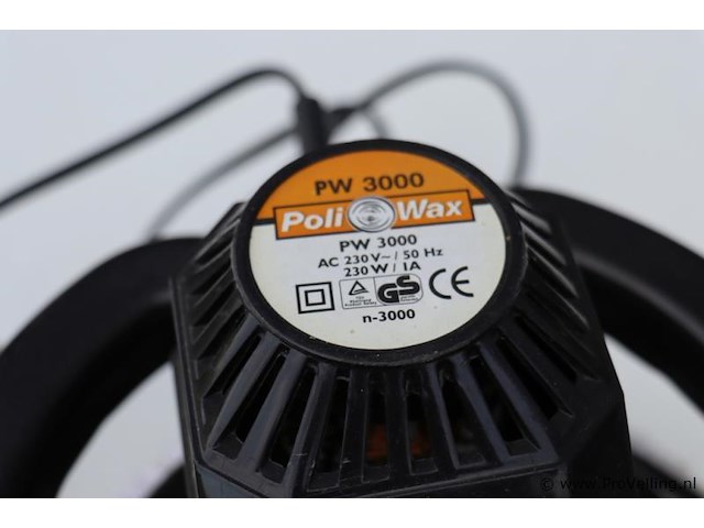 Poli wax polijstmachine pw 3000 - afbeelding 2 van  4