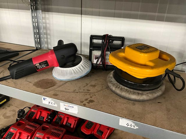 Polijstmachine (2x) - afbeelding 1 van  6