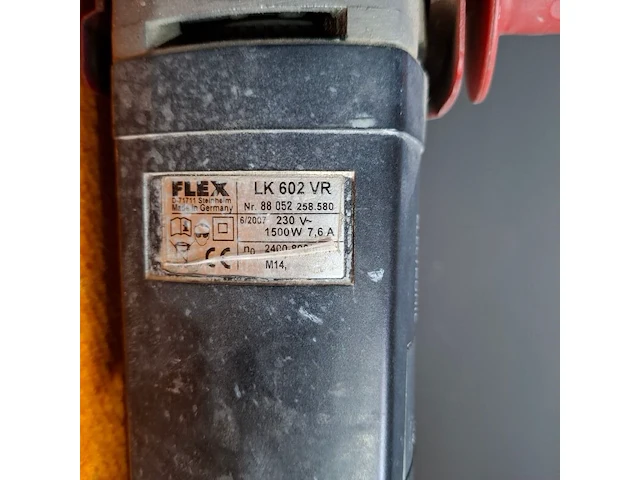 Polijstmachine flex, lk602vr, bouwjaar 2007 - afbeelding 4 van  5