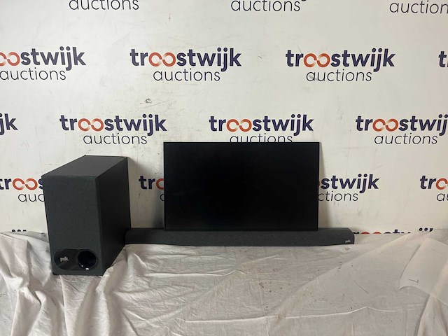 Polk signa s3 soundbar + phillips monitor - afbeelding 1 van  2