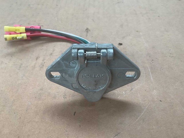 Pollak receptacle electric connector (2x) - afbeelding 3 van  5