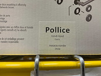 Pollice rond rozet deurbeslag (32x) - afbeelding 3 van  3