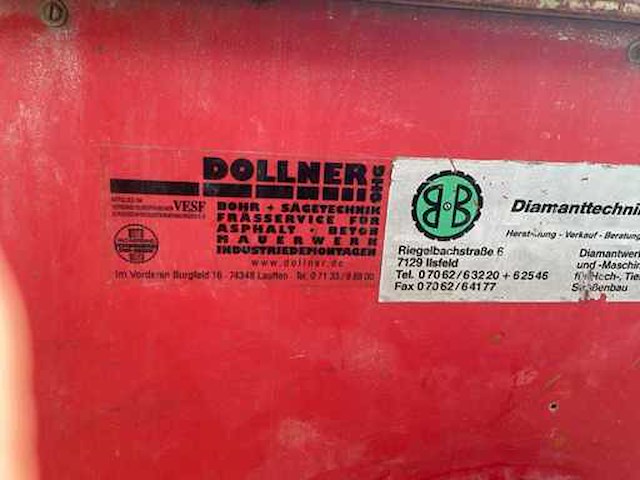 Pollner zaag, boor frees machine - afbeelding 3 van  12