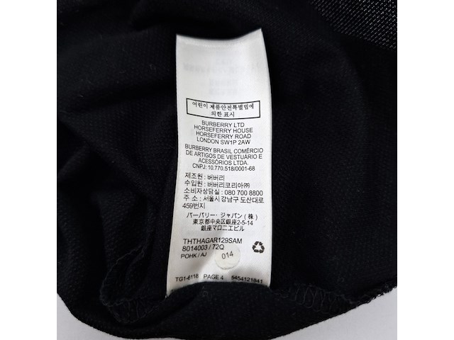 Polo, maat l, burberry, 8014003 - afbeelding 5 van  13