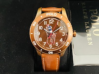 Polo ralph lauren herenhorloge - ''the polo player'' - full set - afbeelding 6 van  12