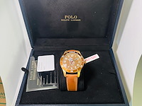 Polo ralph lauren herenhorloge - ''the polo player'' - full set - afbeelding 8 van  12