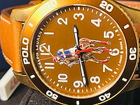 Polo ralph lauren herenhorloge - ''the polo player'' - full set - afbeelding 10 van  12