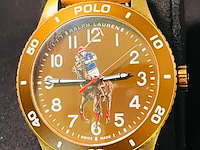 Polo ralph lauren herenhorloge - ''the polo player'' - full set - afbeelding 11 van  12