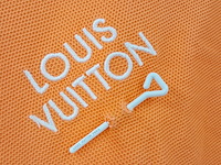 Polo shirt, louis vuitton, oranje, maat xxl - afbeelding 3 van  5