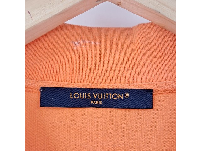 Polo shirt, louis vuitton, oranje, maat xxl - afbeelding 4 van  5