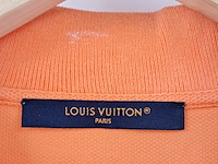Polo shirt, louis vuitton, oranje, maat xxl - afbeelding 4 van  5