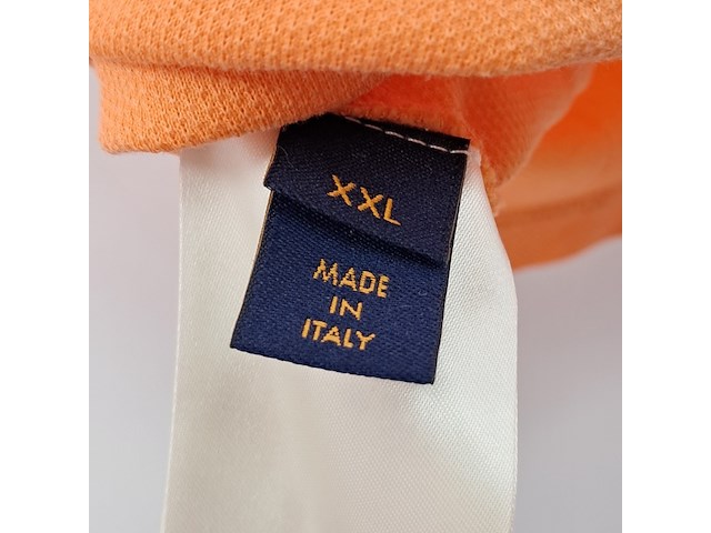 Polo shirt, louis vuitton, oranje, maat xxl - afbeelding 5 van  5