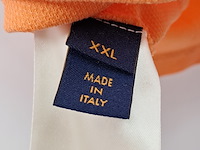Polo shirt, louis vuitton, oranje, maat xxl - afbeelding 5 van  5
