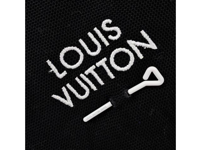 Polo shirt, louis vutton, zwart, maat xl - afbeelding 3 van  7