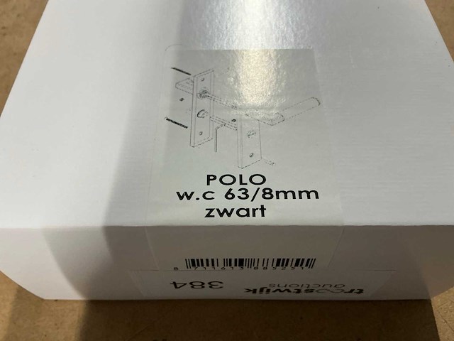 Polo wc-deurbeslag (30x) - afbeelding 3 van  3