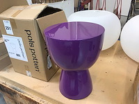 Pols potten tip tap stool bijzettafel - afbeelding 2 van  2