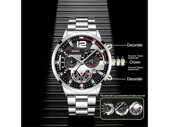 Polshorloge (100x) - afbeelding 5 van  5