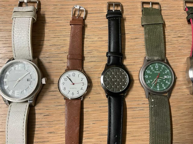 Polshorloge (8x) - afbeelding 3 van  5