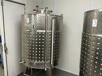 Polsinelli fermentatie ketel 1000liter dubbelwandig