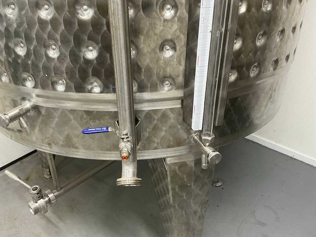 Polsinelli fermentatie ketel 1000liter dubbelwandig - afbeelding 3 van  7