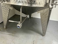 Polsinelli fermentatie ketel 1000liter dubbelwandig - afbeelding 7 van  7