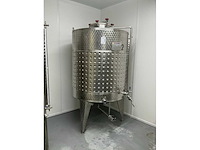 Polsinelli fermentatie ketel 1000liter dubbelwandig - afbeelding 2 van  5