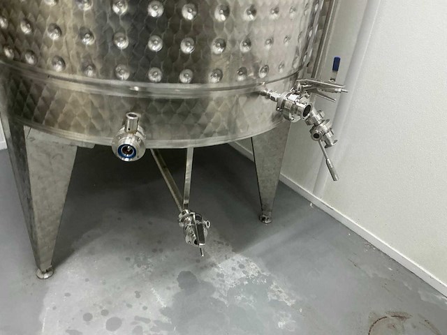Polsinelli fermentatie ketel 1000liter dubbelwandig - afbeelding 4 van  5