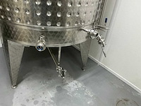 Polsinelli fermentatie ketel 1000liter dubbelwandig - afbeelding 4 van  5