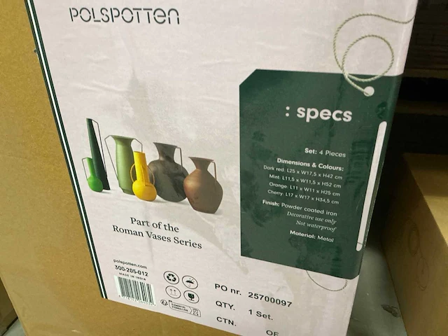 Polspotten roman vases evening - afbeelding 3 van  3
