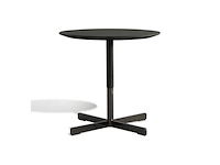 Poltrona frau bob marine style compact leather top side table ? durable, weather-resistant furniture for boats and yachts - afbeelding 2 van  4