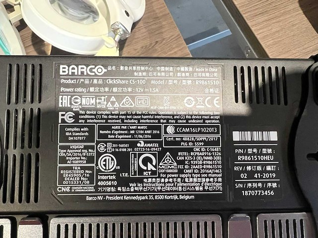 Poly - videobar touchscreen - tc8 - overige kantoorinventaris - afbeelding 4 van  4