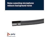 Poly blackwire c3215 headset bedraad hoofdband kantoor/callcenter zwart - afbeelding 4 van  5