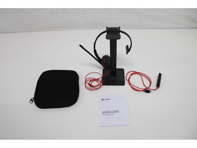 Poly blackwire c3215 headset bedraad hoofdband kantoor/callcenter zwart - afbeelding 5 van  5