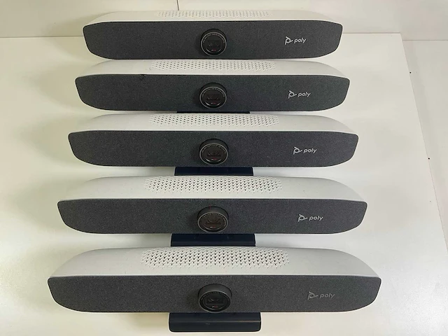 Poly (p015) 4k uhd usb video conferencing bars (5x) - afbeelding 2 van  7