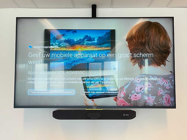 Poly/ sony - 65" 4k videoconferentiesysteem - afbeelding 10 van  19