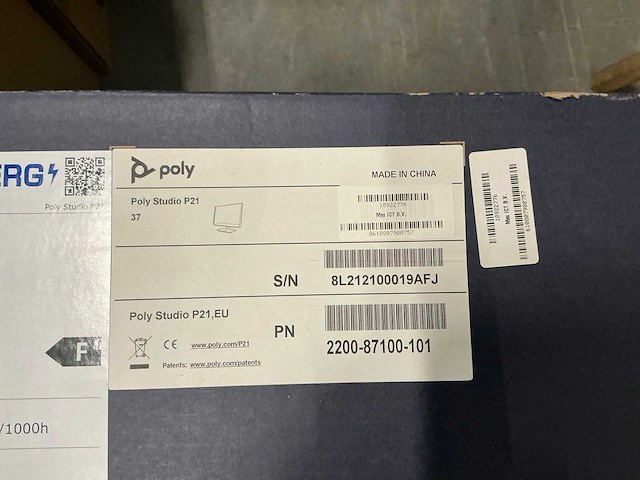 Poly studio p21 monitor - afbeelding 2 van  3