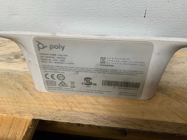 Poly tc8 touchcontroller - afbeelding 2 van  3