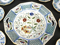 Polychroom aardewerk gebakset - afbeelding 3 van  5