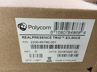 Polycom - (2200-65790-001) realpresence trio ex-mics (x3 new in open box) (3x) - afbeelding 5 van  5