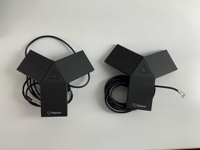 Polycom - (2201-65290-019)realpresence trio 8800 conference phones incl. 4x extension mics (2x) - afbeelding 4 van  5