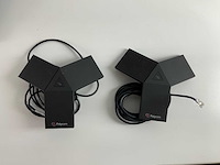 Polycom - (2201-65290-019)realpresence trio 8800 conference phones incl. 4x extension mics (2x) - afbeelding 4 van  5